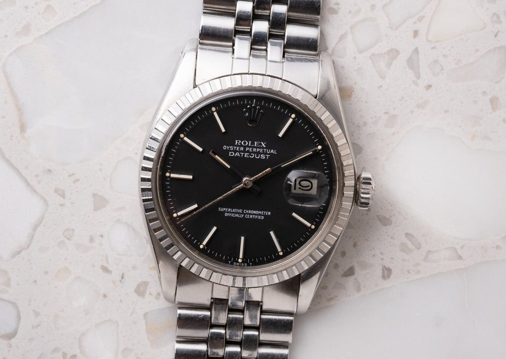 ROLEX Oyster Perpetual Datejust Ref. 1603 Matte Black Dial (1978)