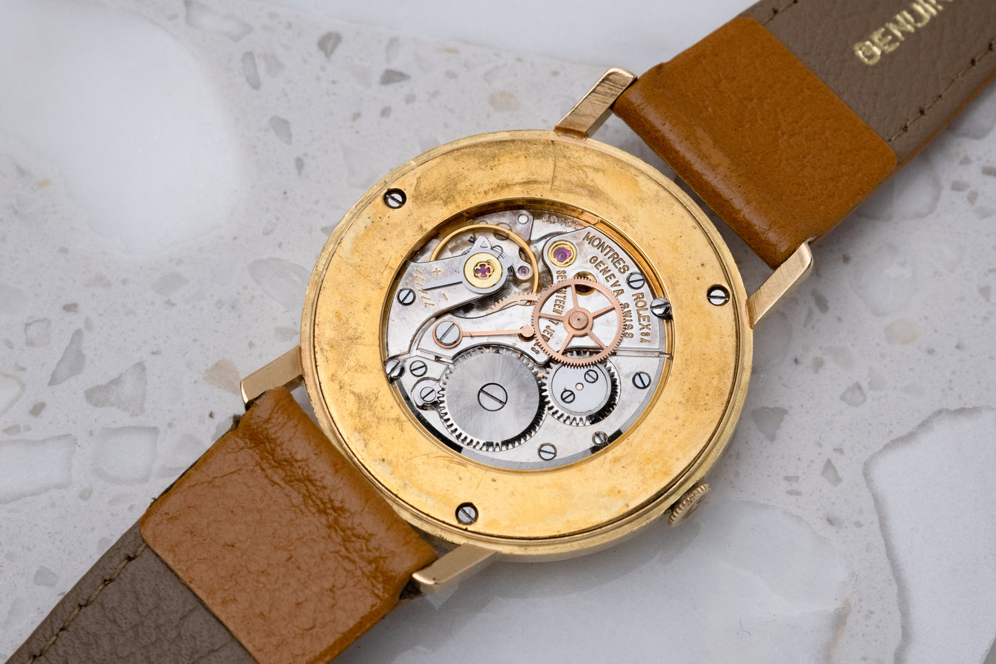 ROLEX Precision Jumbo Waffle Dial ref. 534 (c. 1950s)