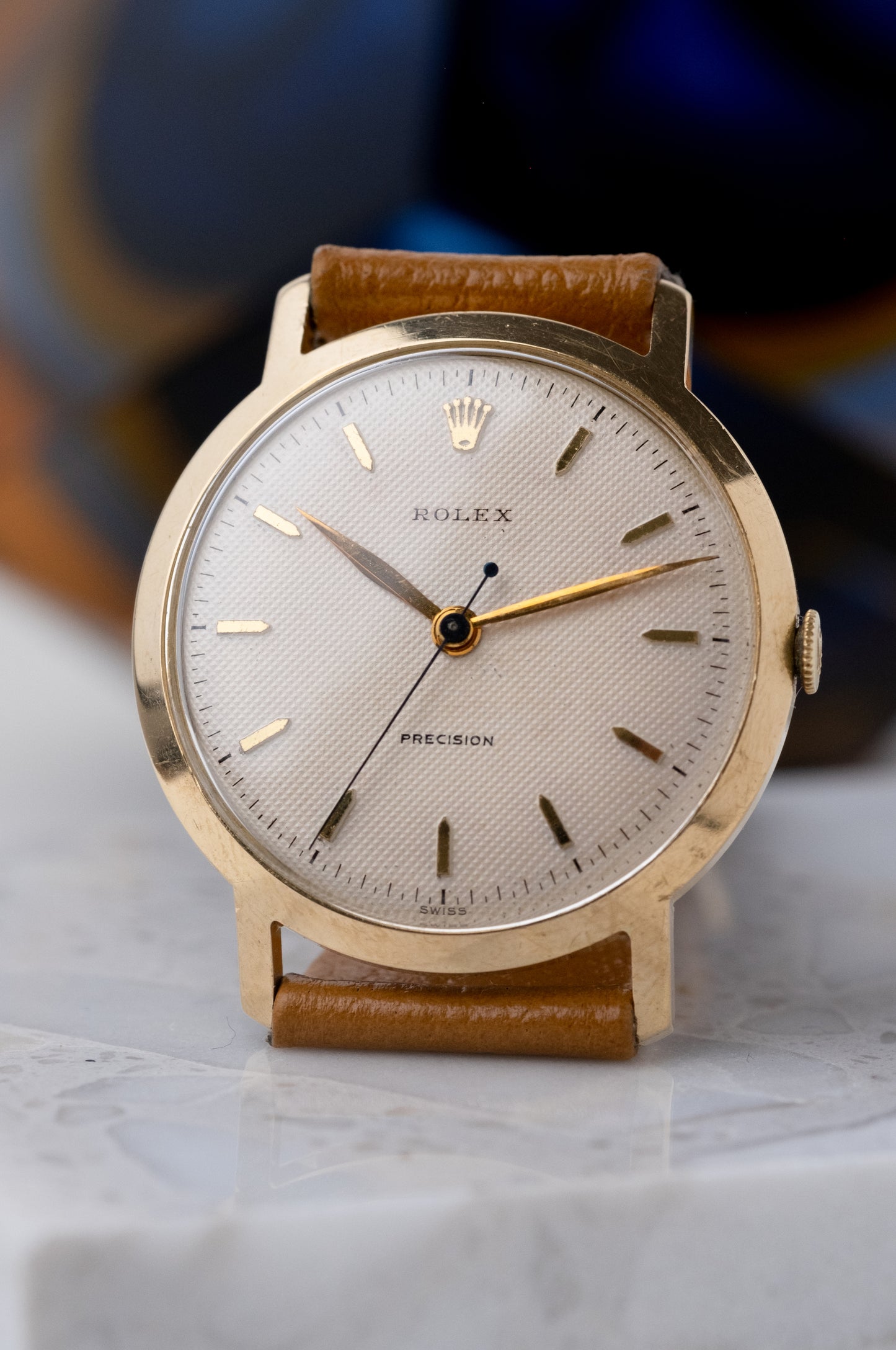 ROLEX Precision Jumbo Waffle Dial ref. 534 (c. 1950s)