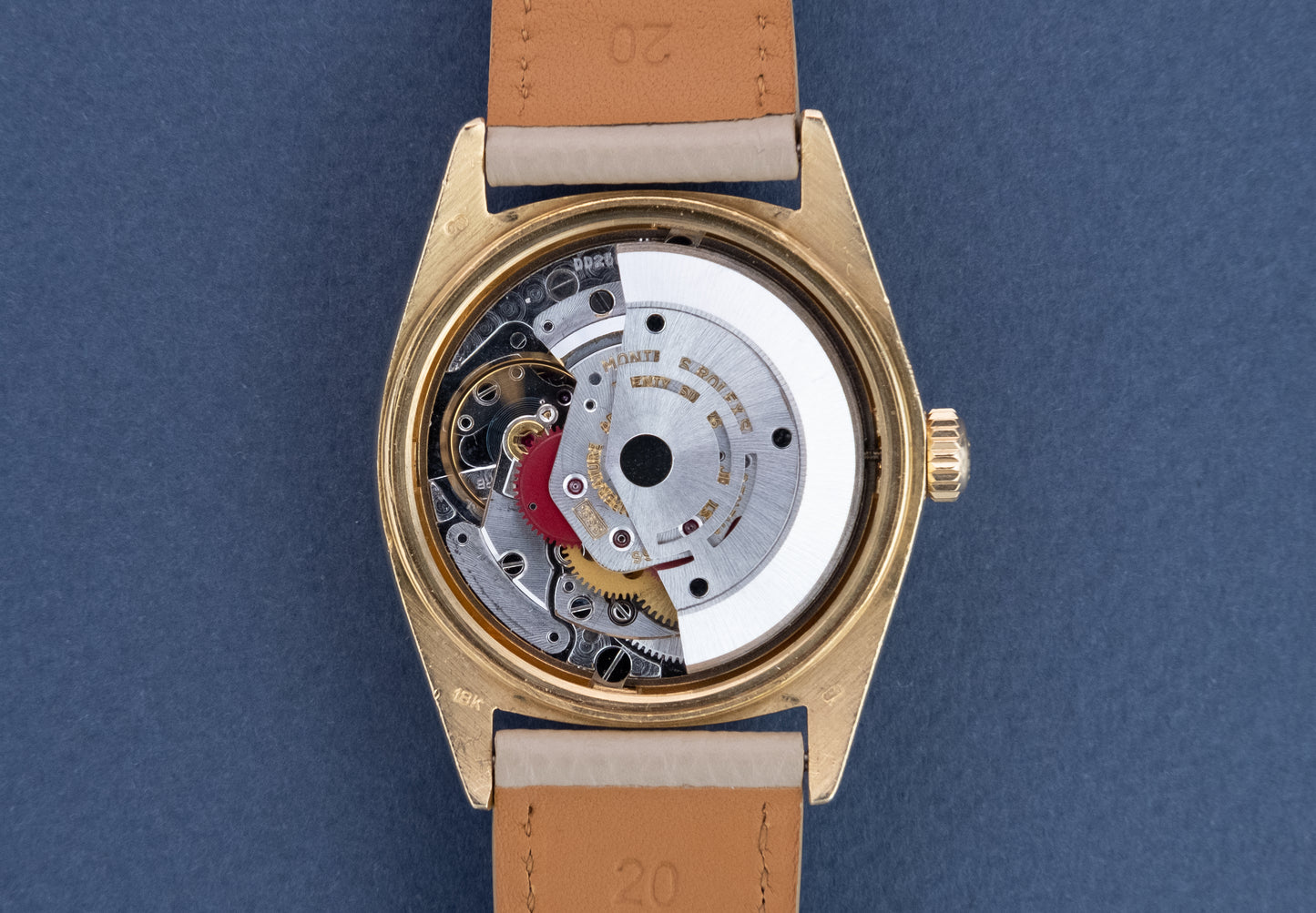 ROLEX Oyster Perpetual 18 ct. Gold Day Date Ref 1807 "Bark Bezel" (1978)
