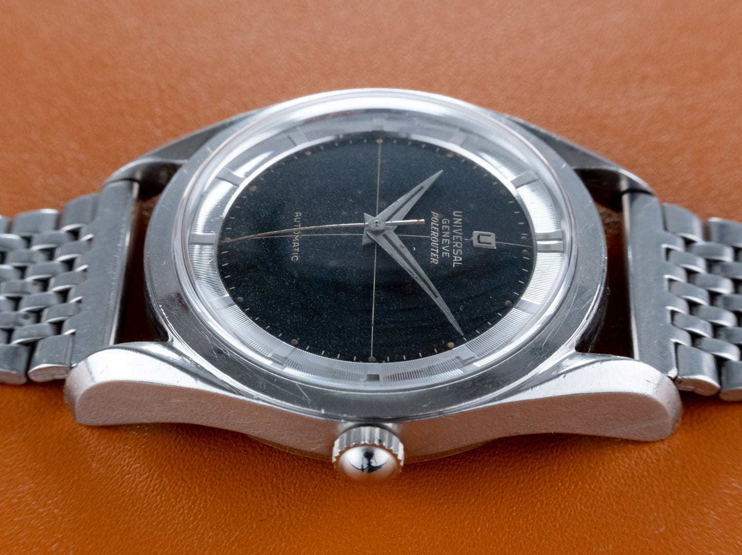 UNIVERSAL GENEVE Automatic Polerouter Ref H 20217-4 (1957)