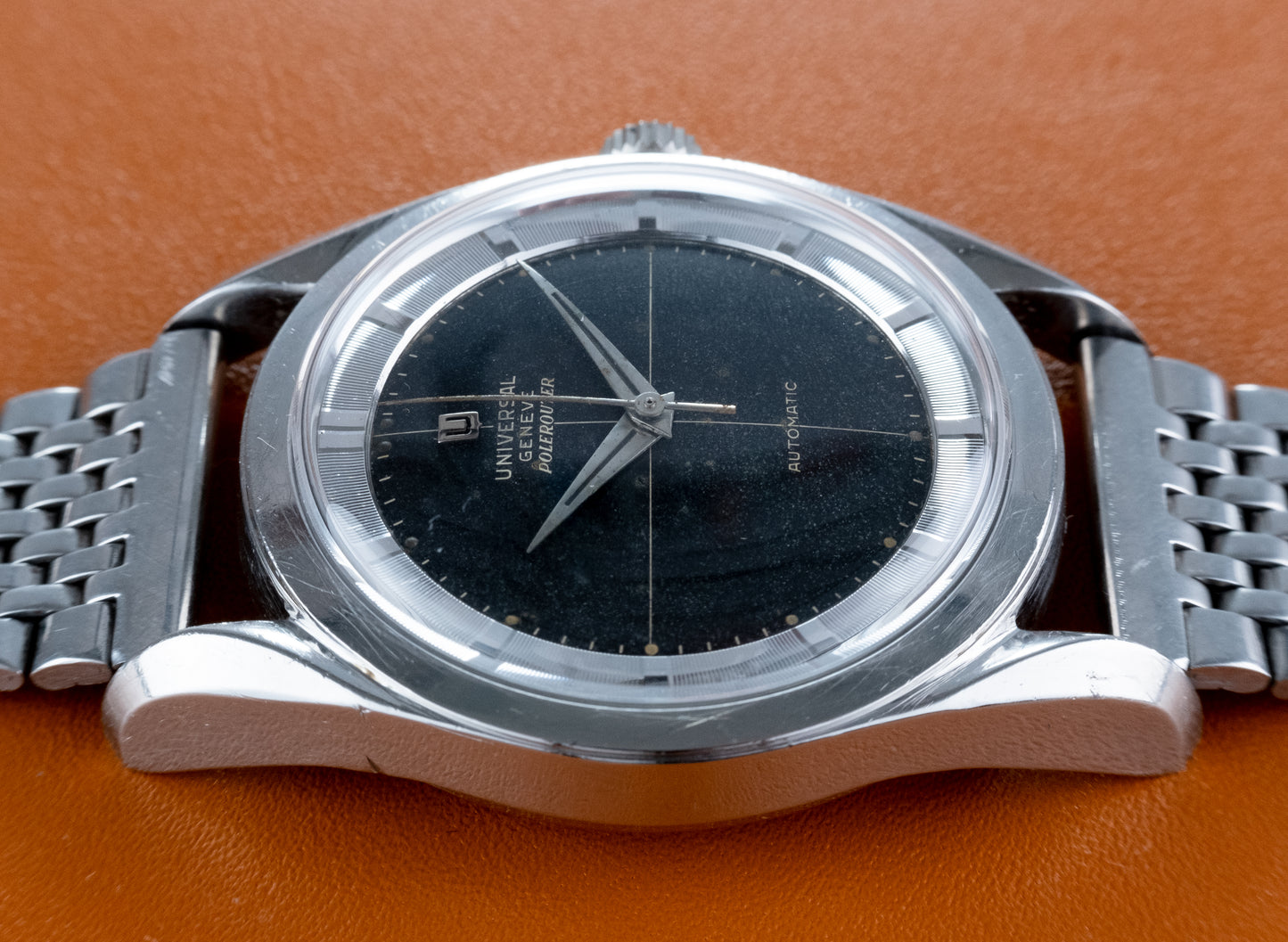 UNIVERSAL GENEVE Automatic Polerouter Ref H 20217-4 (1957)