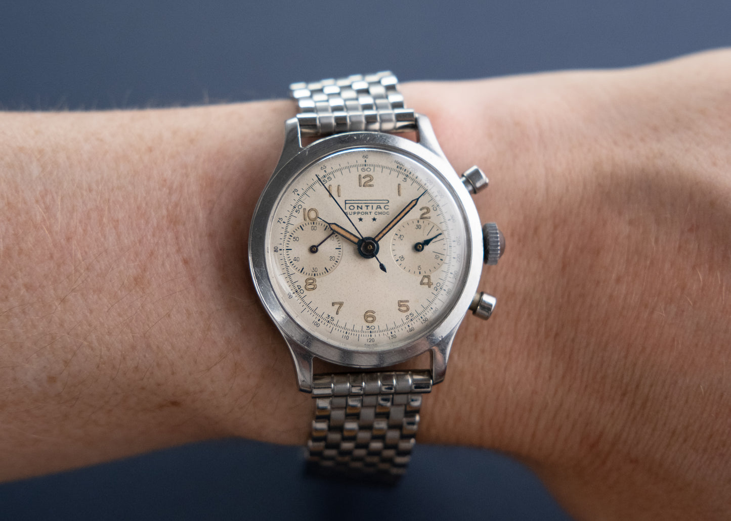 PONTIAC Support Choc Chronograph (c. 1950s)