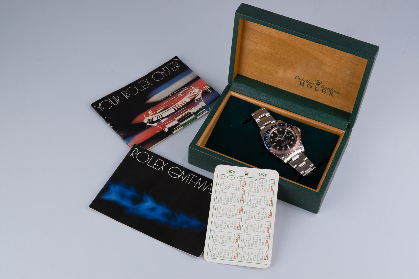 ROLEX GMT Pepsi Ref 1675 (1979)