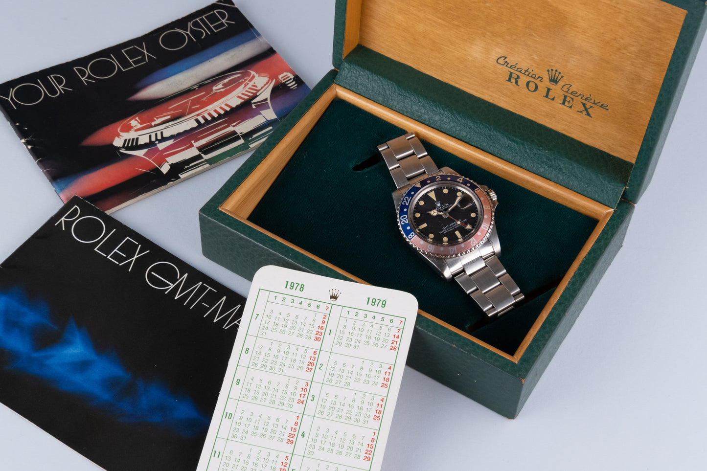 ROLEX GMT Pepsi Ref 1675 (1979)