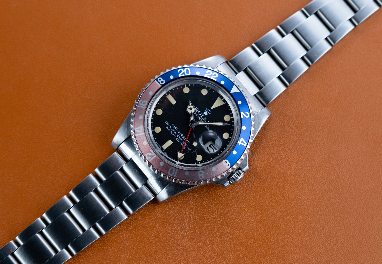 ROLEX GMT Pepsi Ref 1675 (1979)