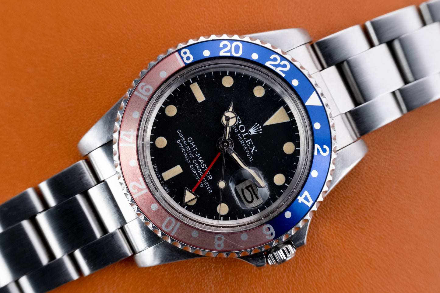 ROLEX GMT Pepsi Ref 1675 (1979)
