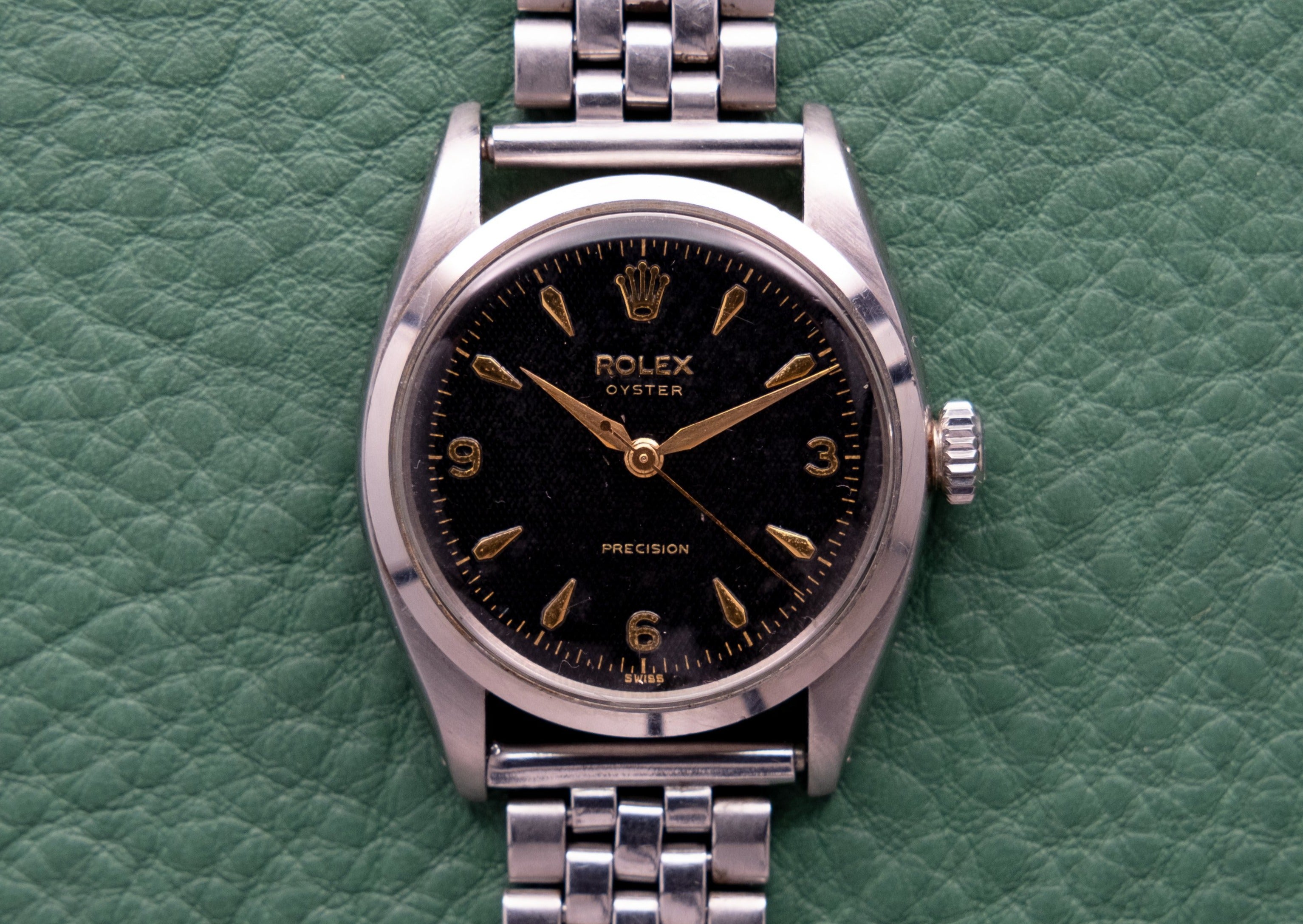 Rolex waffle dial sales