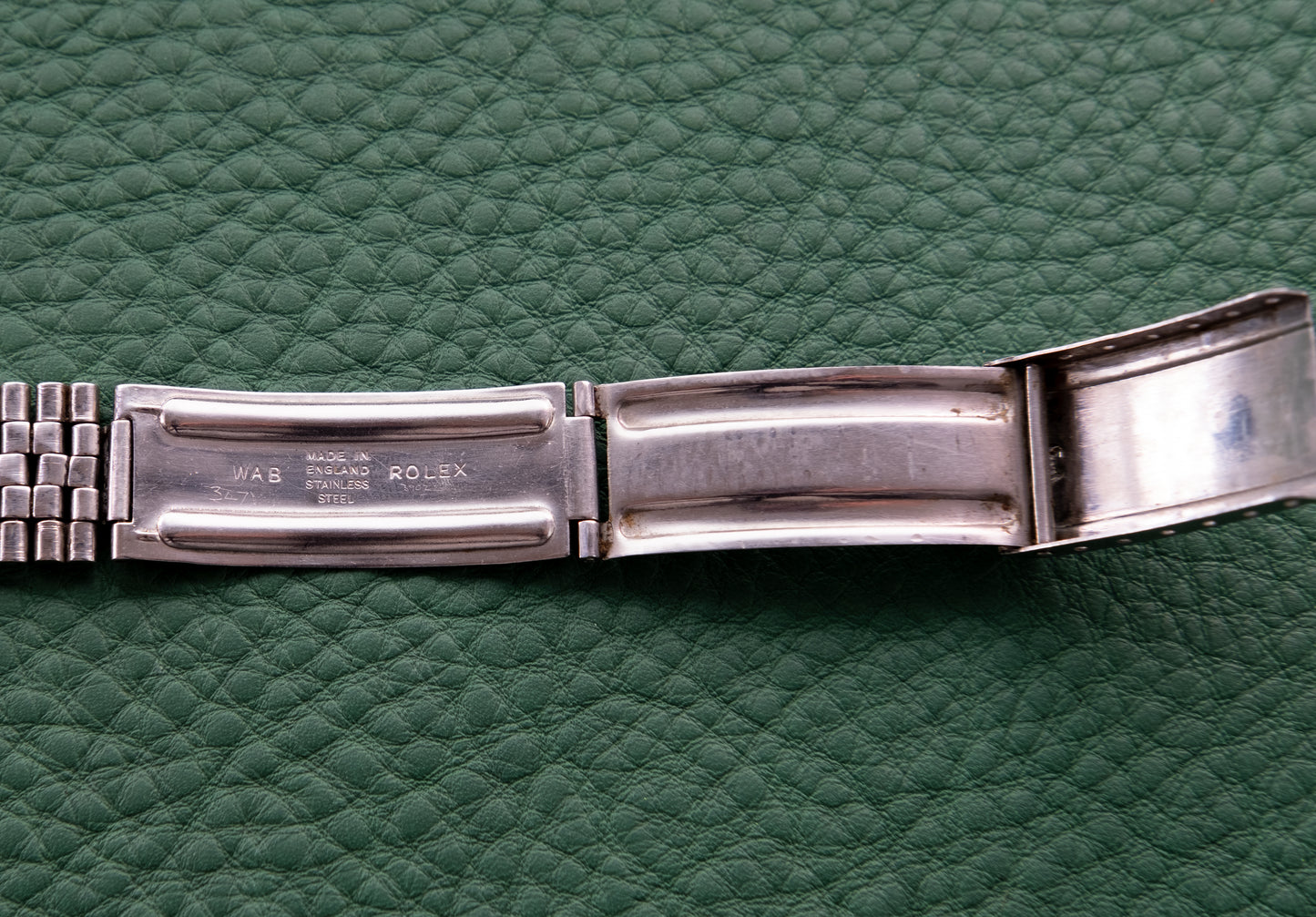 ROLEX Oyster Precision Ref 6422 RARE Waffle Gilt "Explorer" Dial (1956)