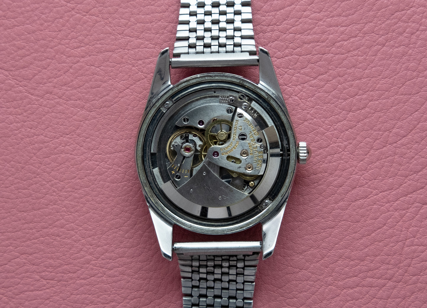 UNIVERSAL GENEVE Automatic Polerouter Ref H 20217-4 (1957)