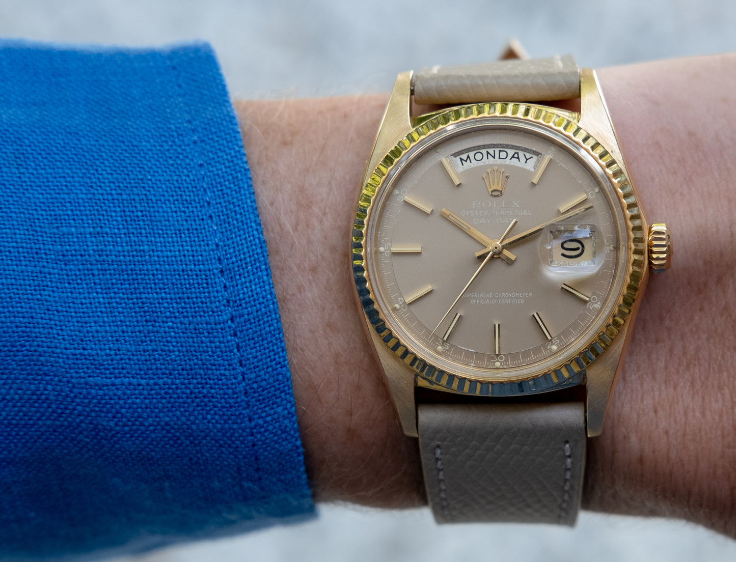 ROLEX Day Date "Ghost Dial" Ref 1803 (1972)