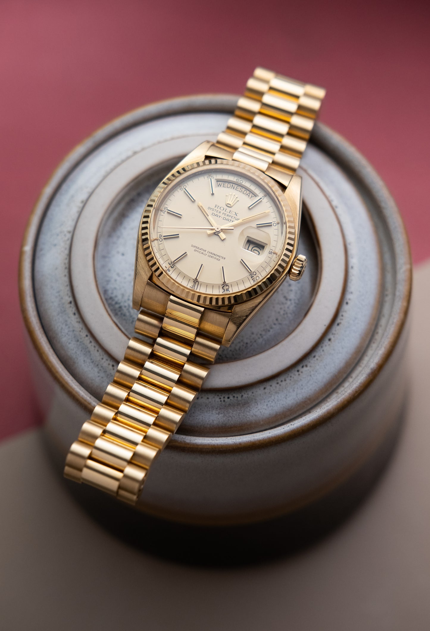 ROLEX Oyster Perpetual Day Date Ref. 1803 President 18ct Yellow Gold (1974)