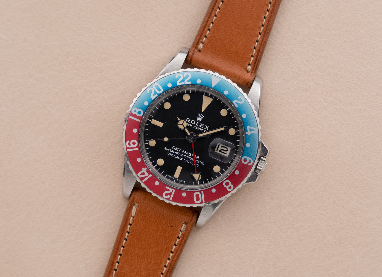 ROLEX GMT-Master 1675 Mark I "Long E" Pepsi (1968)