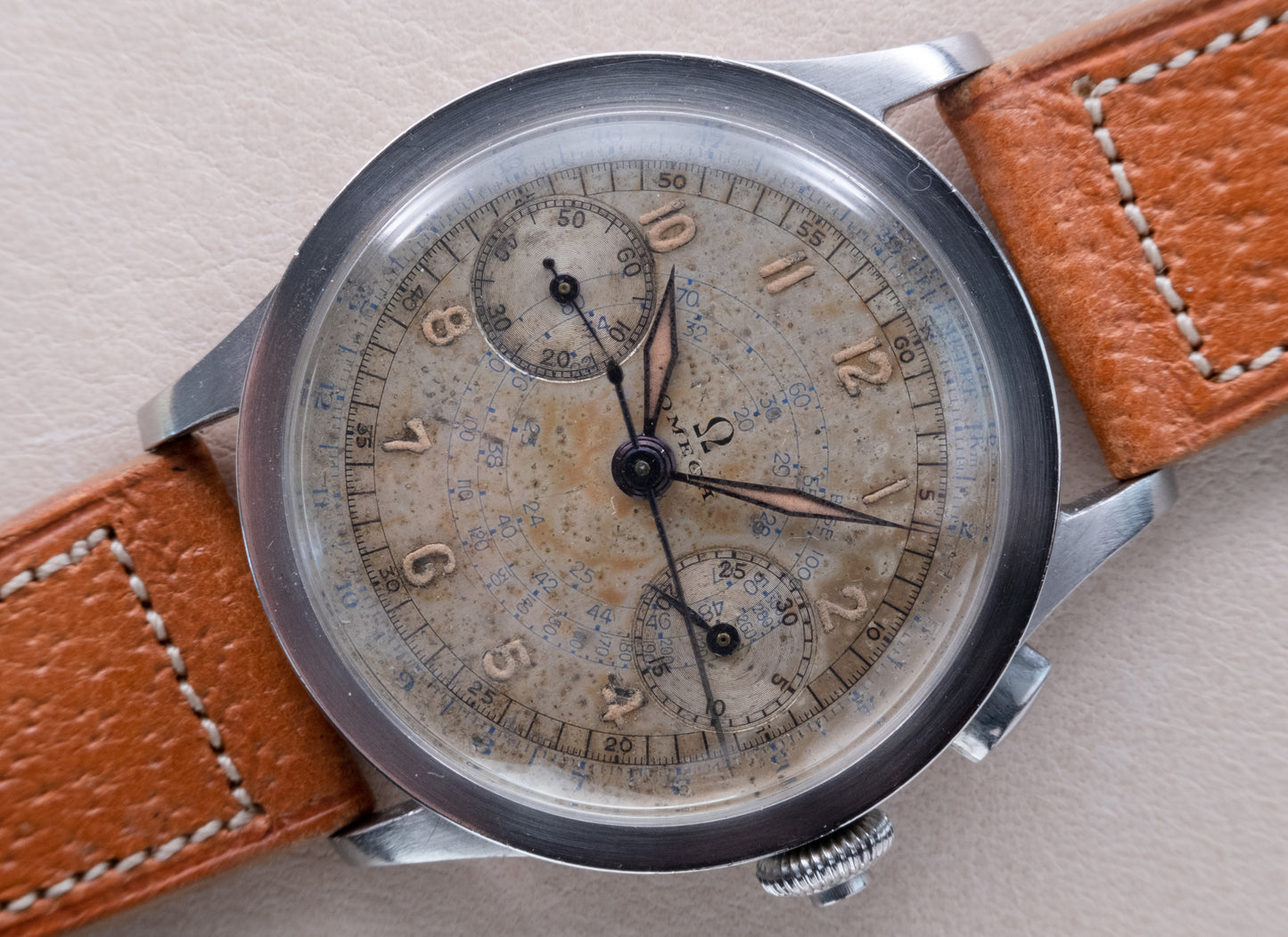 OMEGA Cal. 33.3 Monopusher Chronograph (1940)