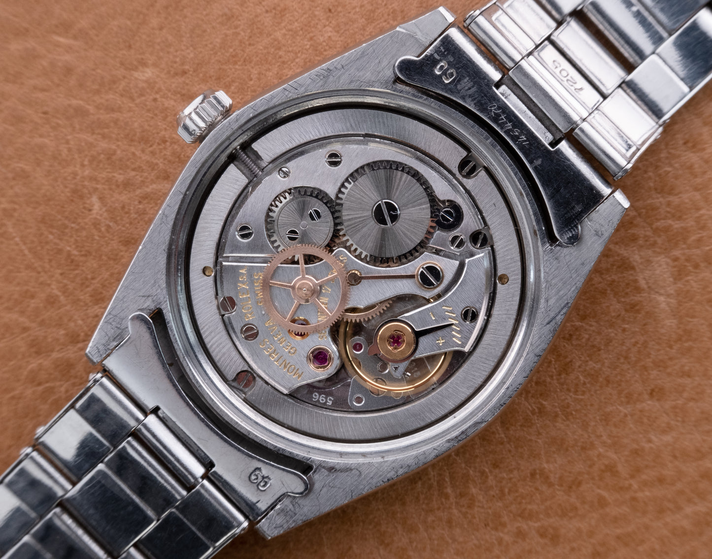 ROLEX Oysterdate Precision Black Gilt Dial Ref. 6694 (1966)