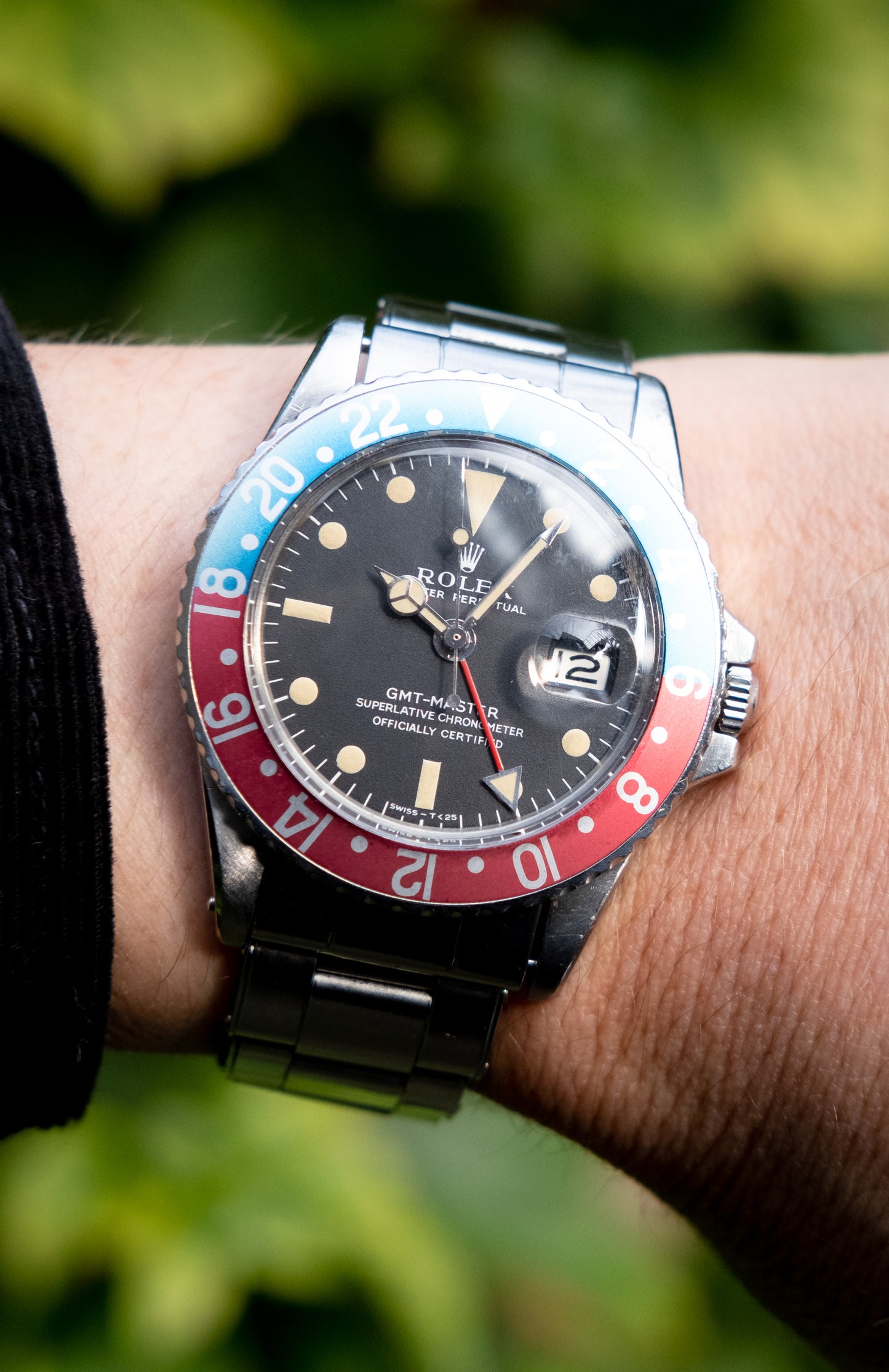 ROLEX GMT-Master 1675 Mark I "Long E" Pepsi (1968)