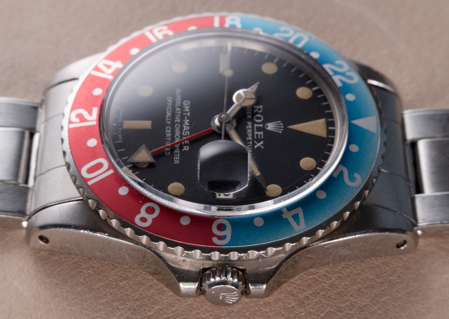 ROLEX GMT-Master 1675 Mark I "Long E" Pepsi (1968)
