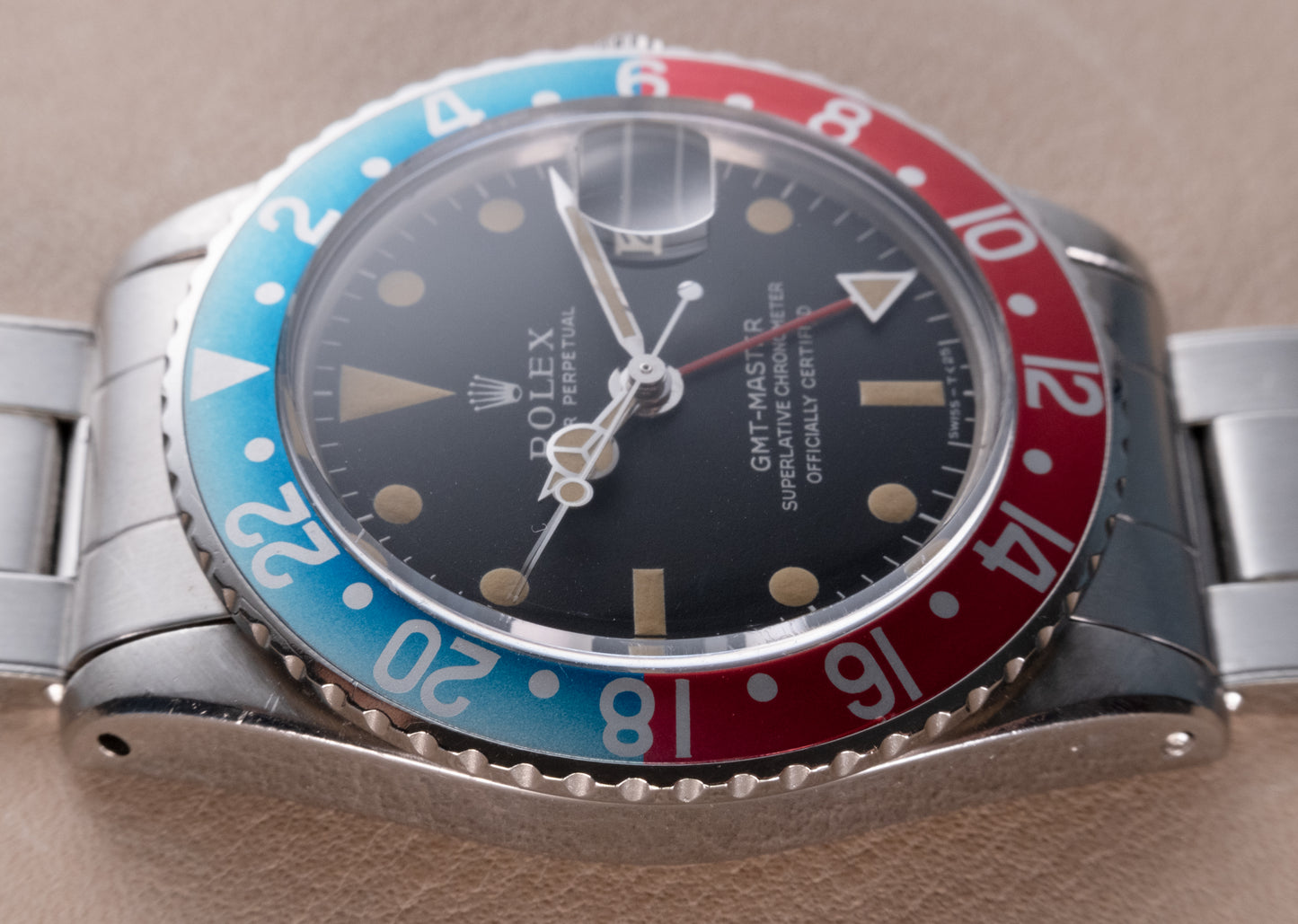 ROLEX GMT-Master 1675 Mark I "Long E" Pepsi (1968)