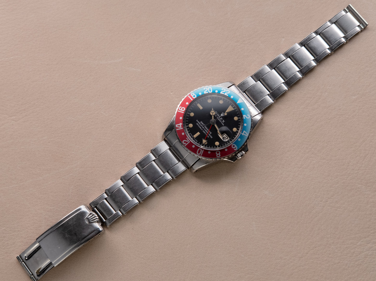 ROLEX GMT-Master 1675 Mark I "Long E" Pepsi (1968)
