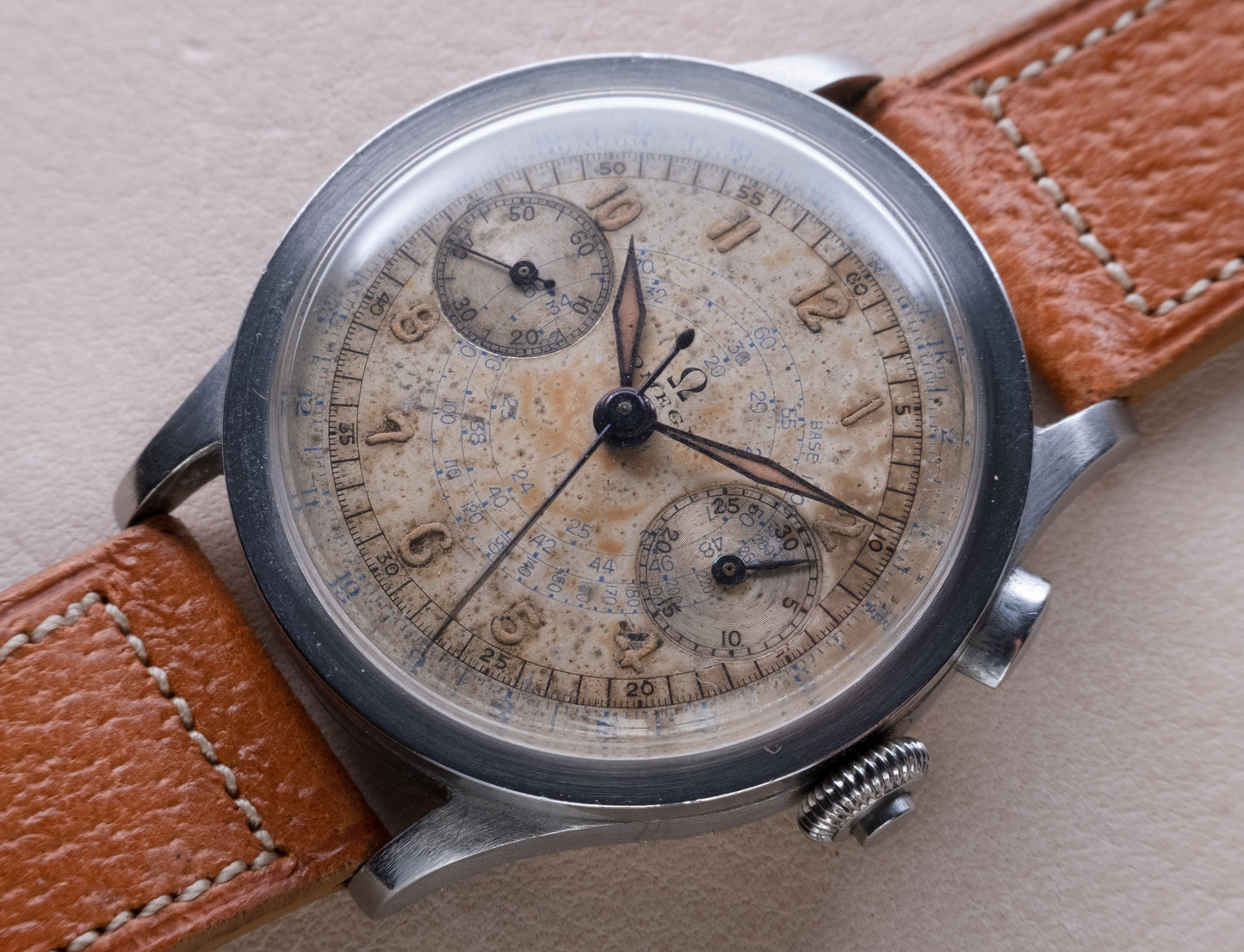 OMEGA Cal. 33.3 Monopusher Chronograph (1940)