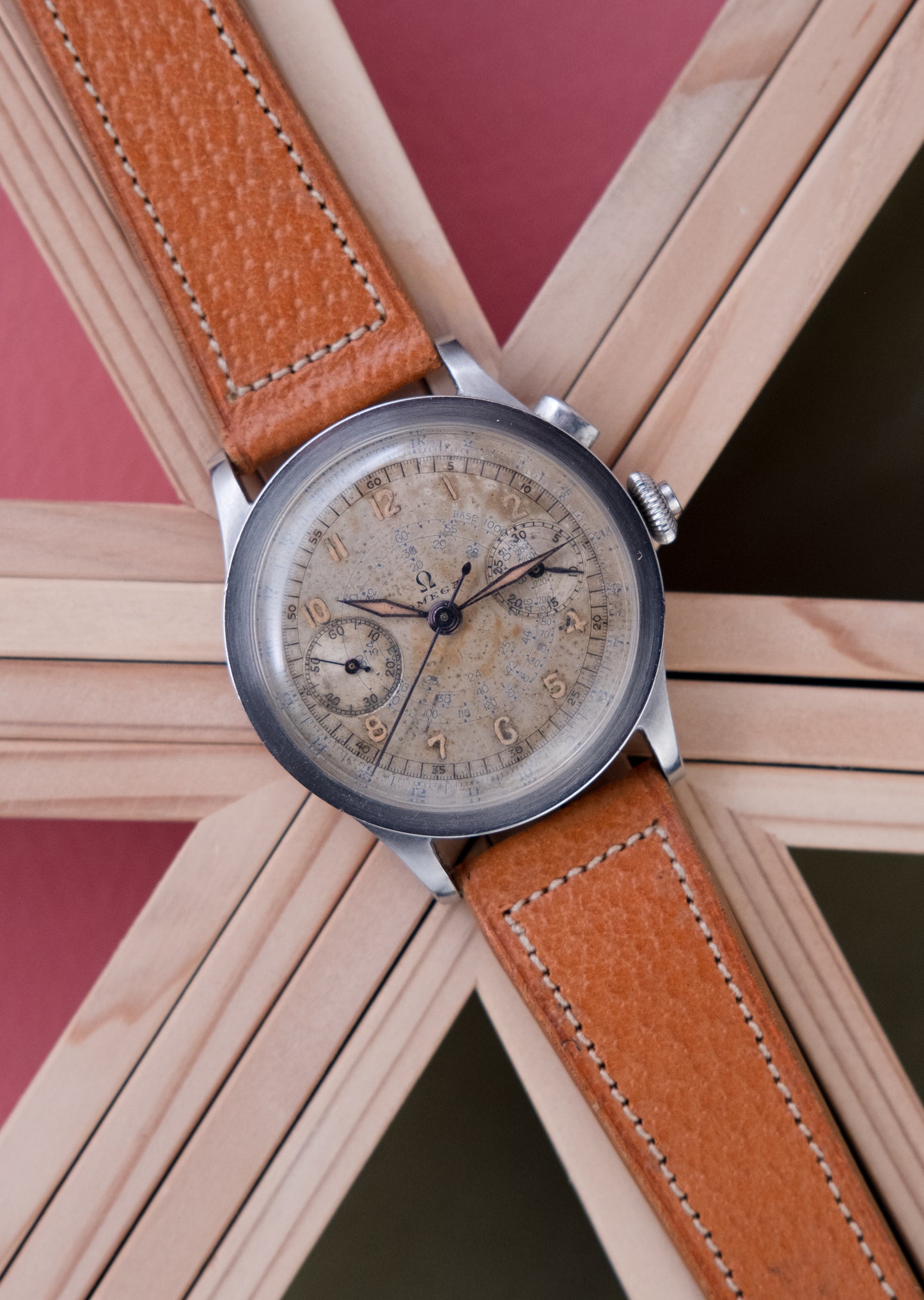 OMEGA Cal. 33.3 Monopusher Chronograph (1940)