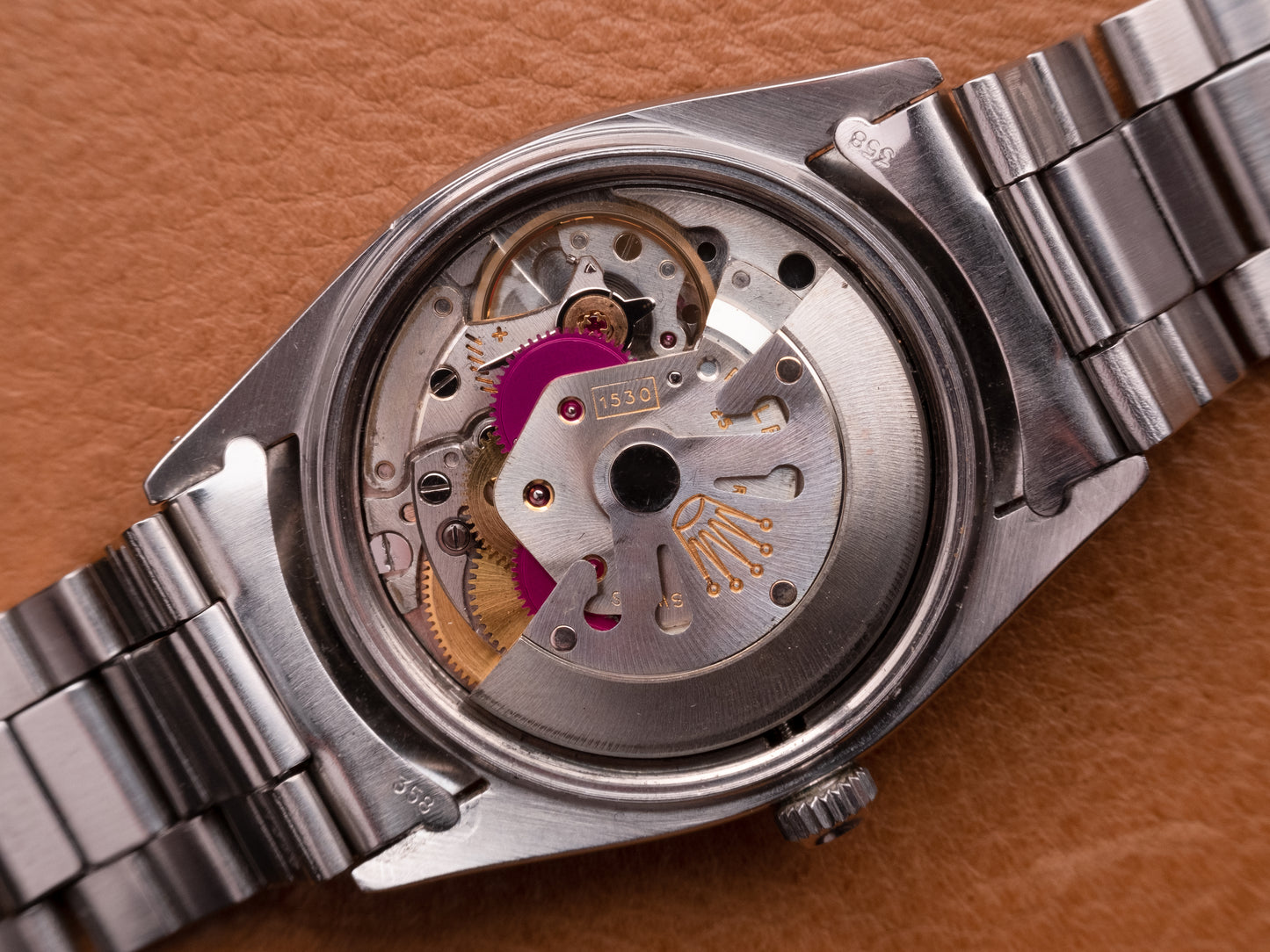 ROLEX Explorer Ref 5504 Chapter Ring Gilt Gloss Dial (1959)