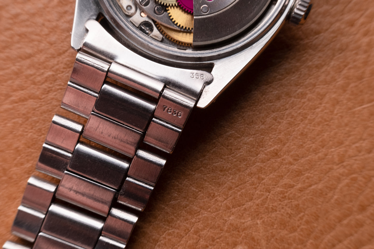 ROLEX Explorer Ref 5504 Chapter Ring Gilt Gloss Dial (1959)