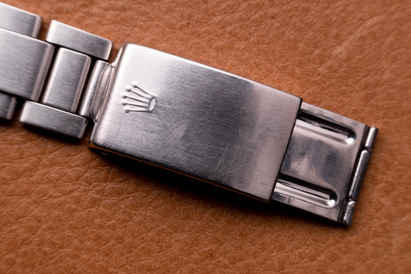 ROLEX Explorer Ref 5504 Chapter Ring Gilt Gloss Dial (1959)