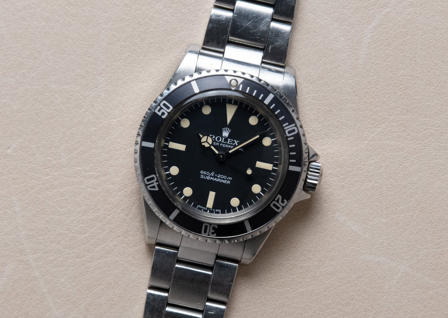 ROLEX Submariner 5513 Pre Comex Matte Dial (1978)
