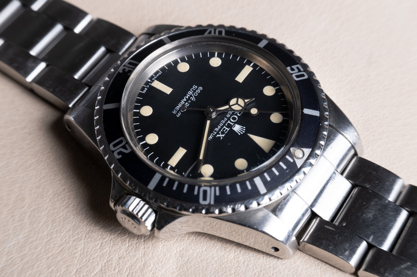 ROLEX Submariner 5513 Pre Comex Matte Dial (1978)