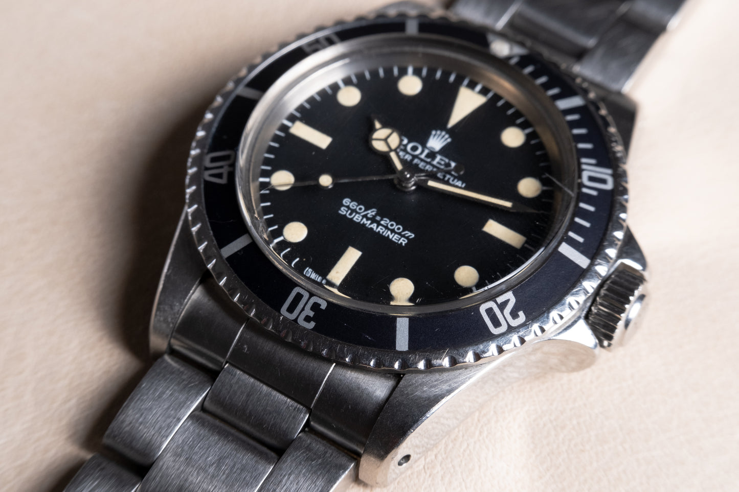 ROLEX Submariner 5513 Pre Comex Matte Dial (1978)