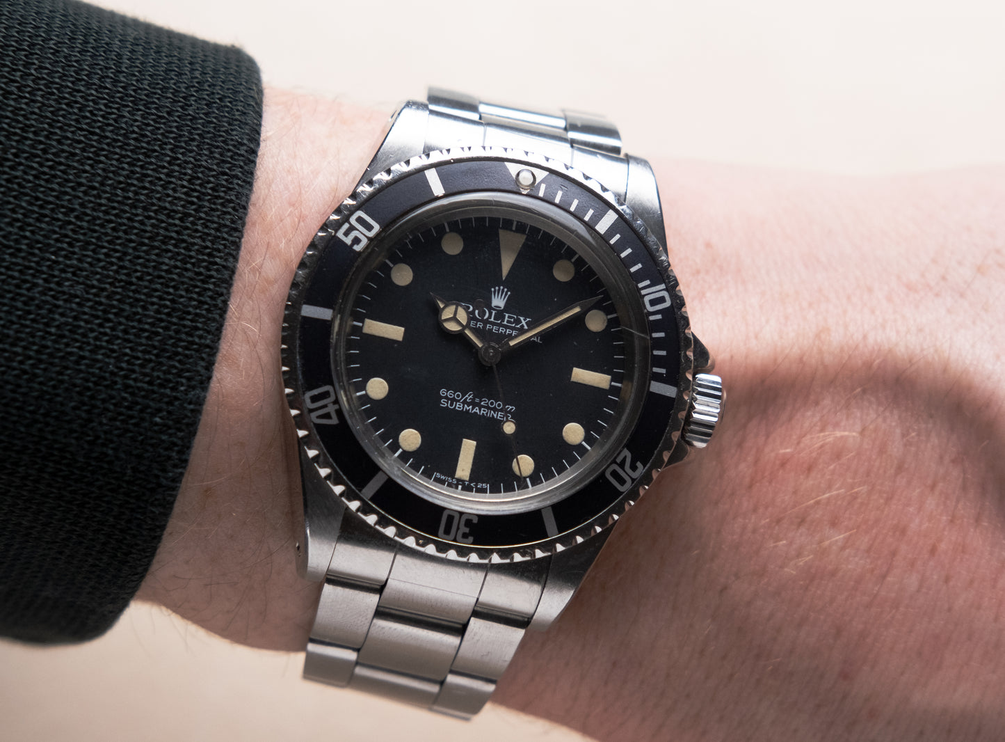 ROLEX Submariner 5513 Pre Comex Matte Dial (1978)
