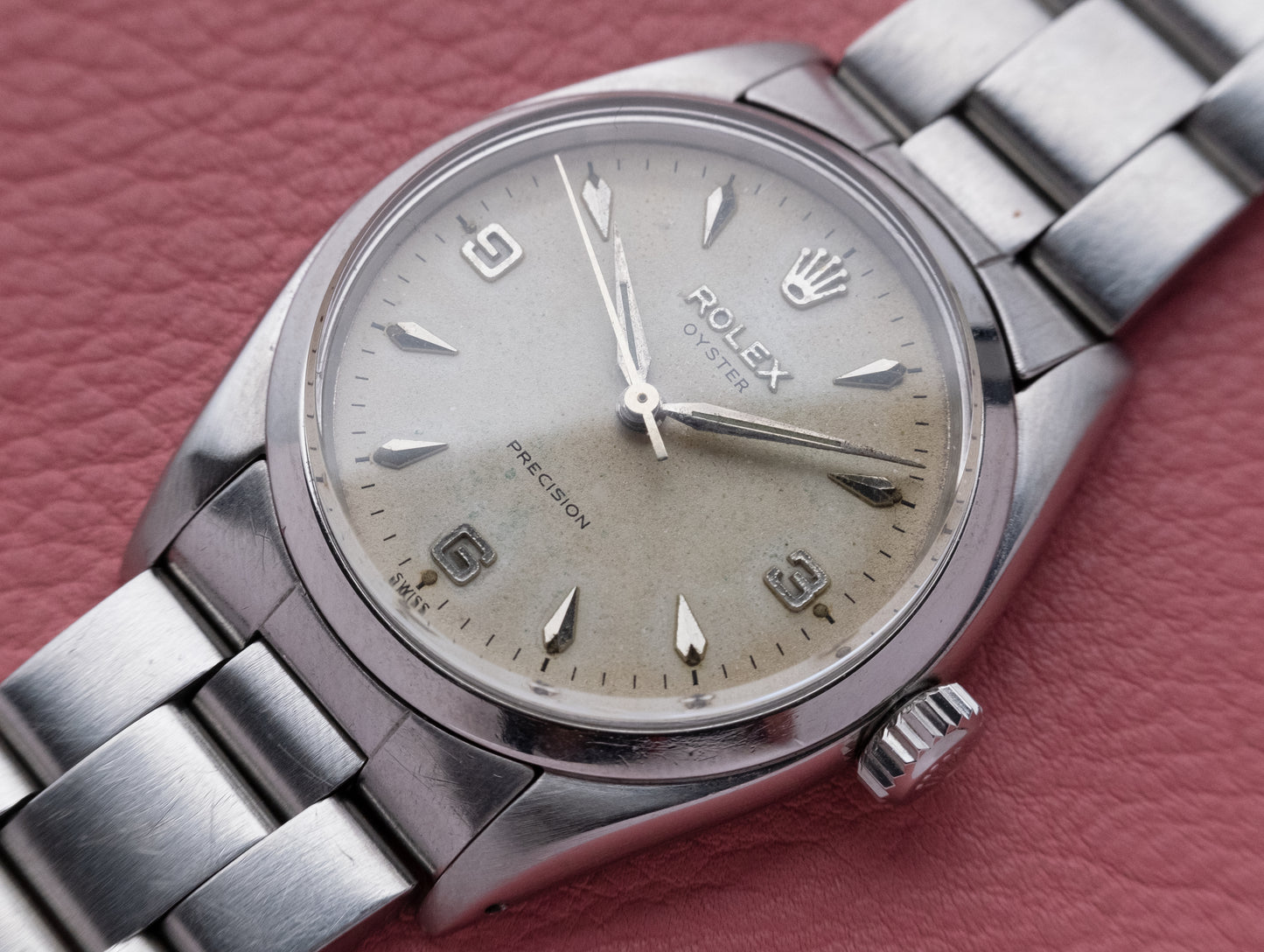 ROLEX Oyster Precision Ref 6422 Explorer Dial Calibre 1210 (1957)