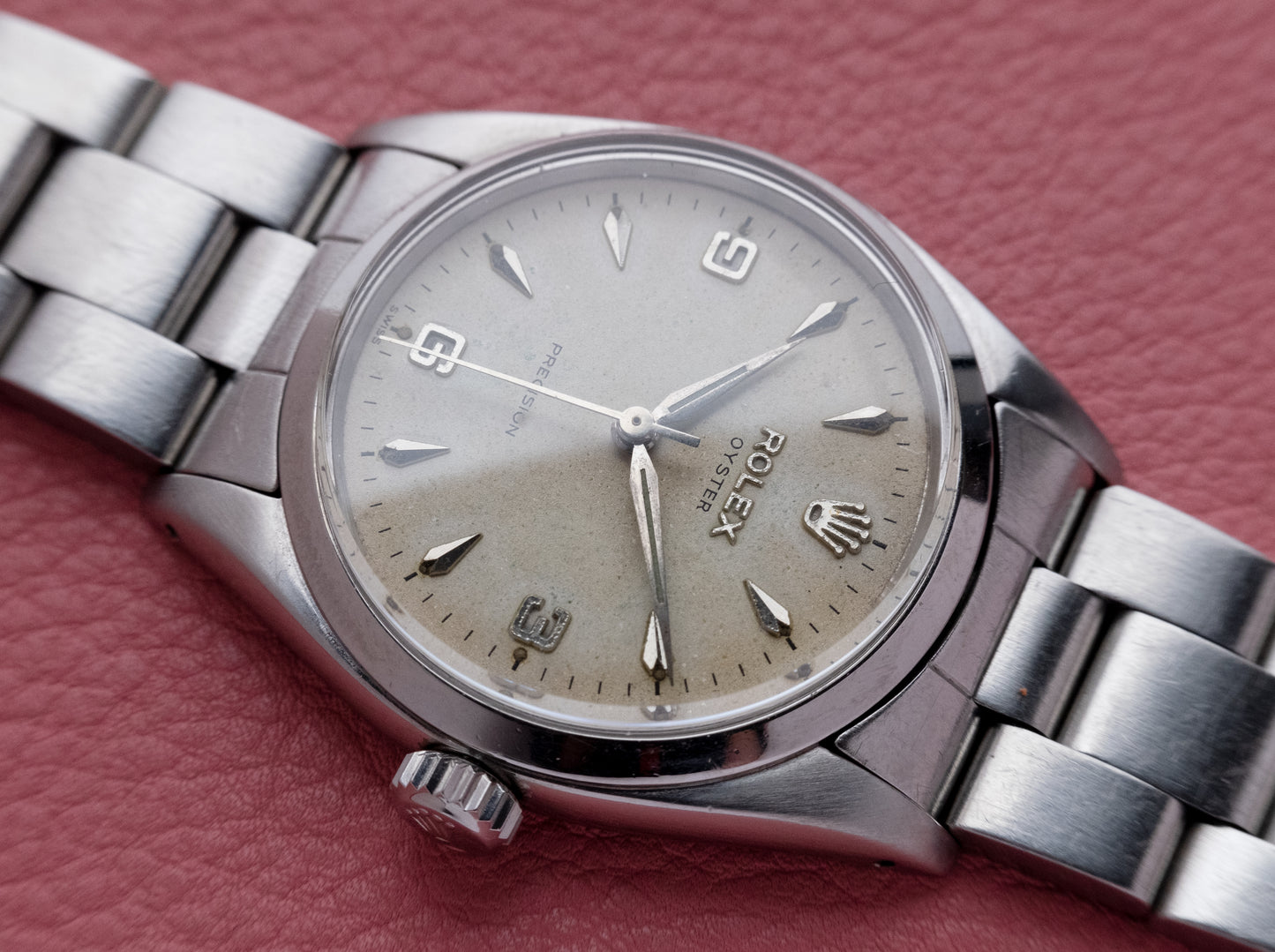 ROLEX Oyster Precision Ref 6422 Explorer Dial Calibre 1210 (1957)