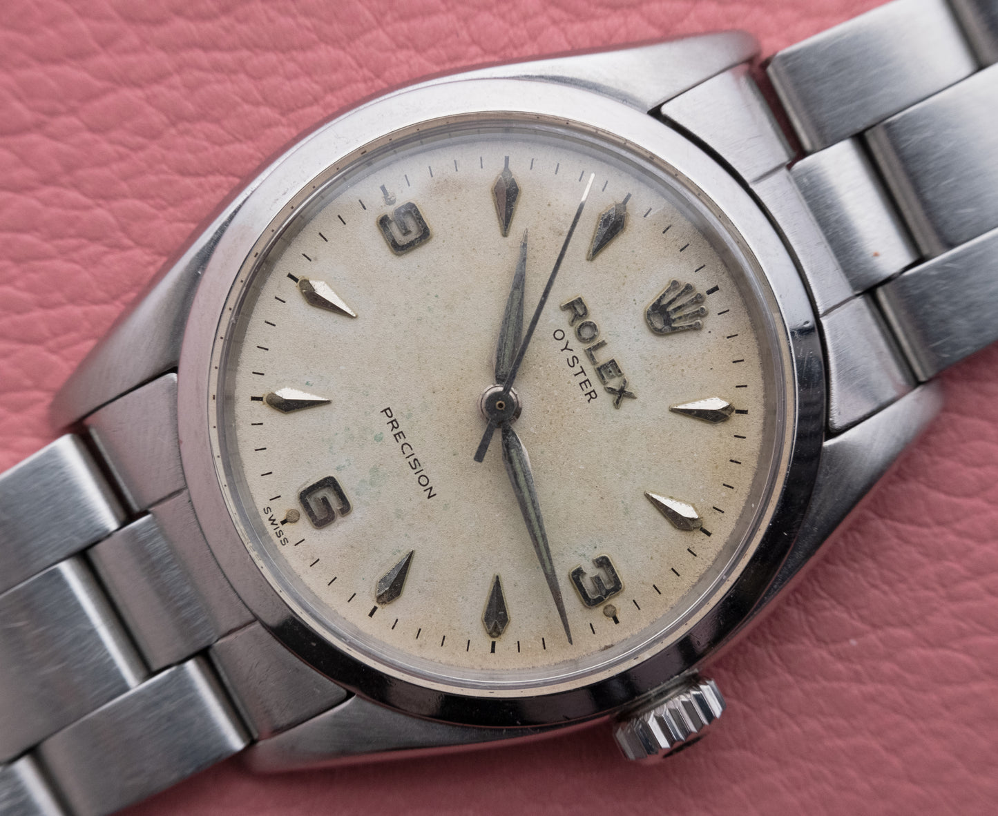 ROLEX Oyster Precision Ref 6422 Explorer Dial Calibre 1210 (1957)