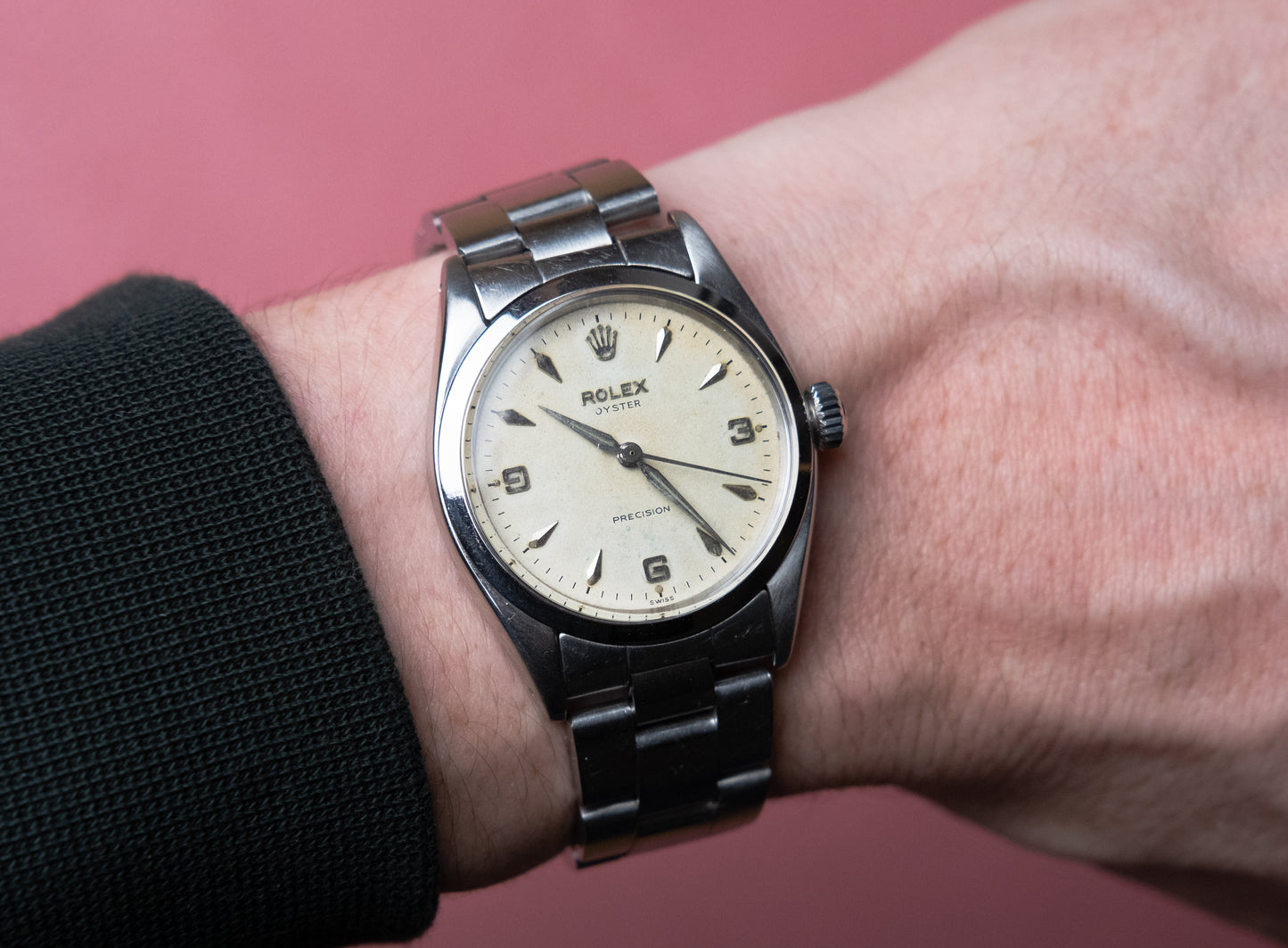 ROLEX Oyster Precision Ref 6422 Explorer Dial Calibre 1210 (1957)