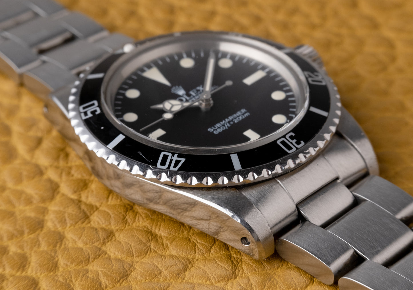 ROLEX Submariner Ref. 5513 Mk5 Maxi Dial (Box, Booklet, Service Papers + Guarantee)  (1984)
