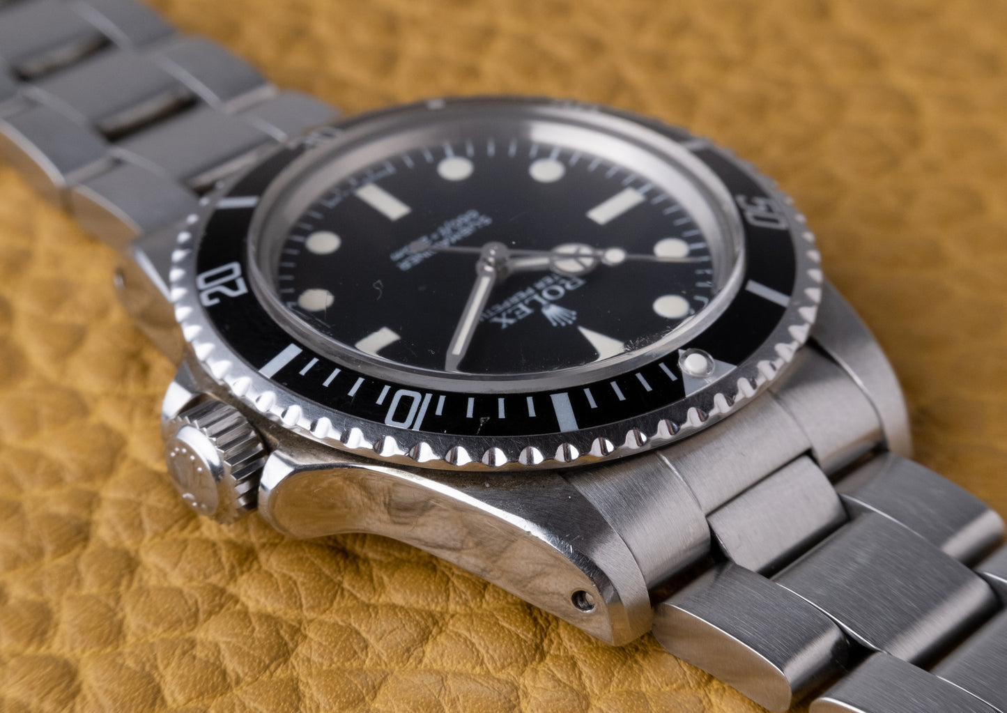 ROLEX Submariner Ref. 5513 Mk5 Maxi Dial (Box, Booklet, Service Papers + Guarantee)  (1984)