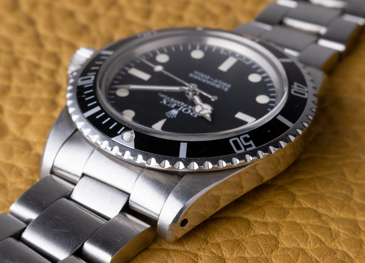 ROLEX Submariner Ref. 5513 Mk5 Maxi Dial (Box, Booklet, Service Papers + Guarantee)  (1984)