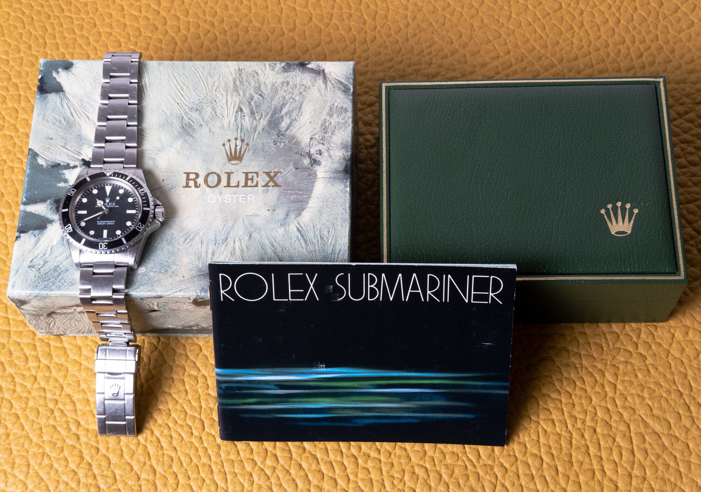ROLEX Submariner Ref. 5513 Mk5 Maxi Dial (Box, Booklet, Service Papers + Guarantee)  (1984)