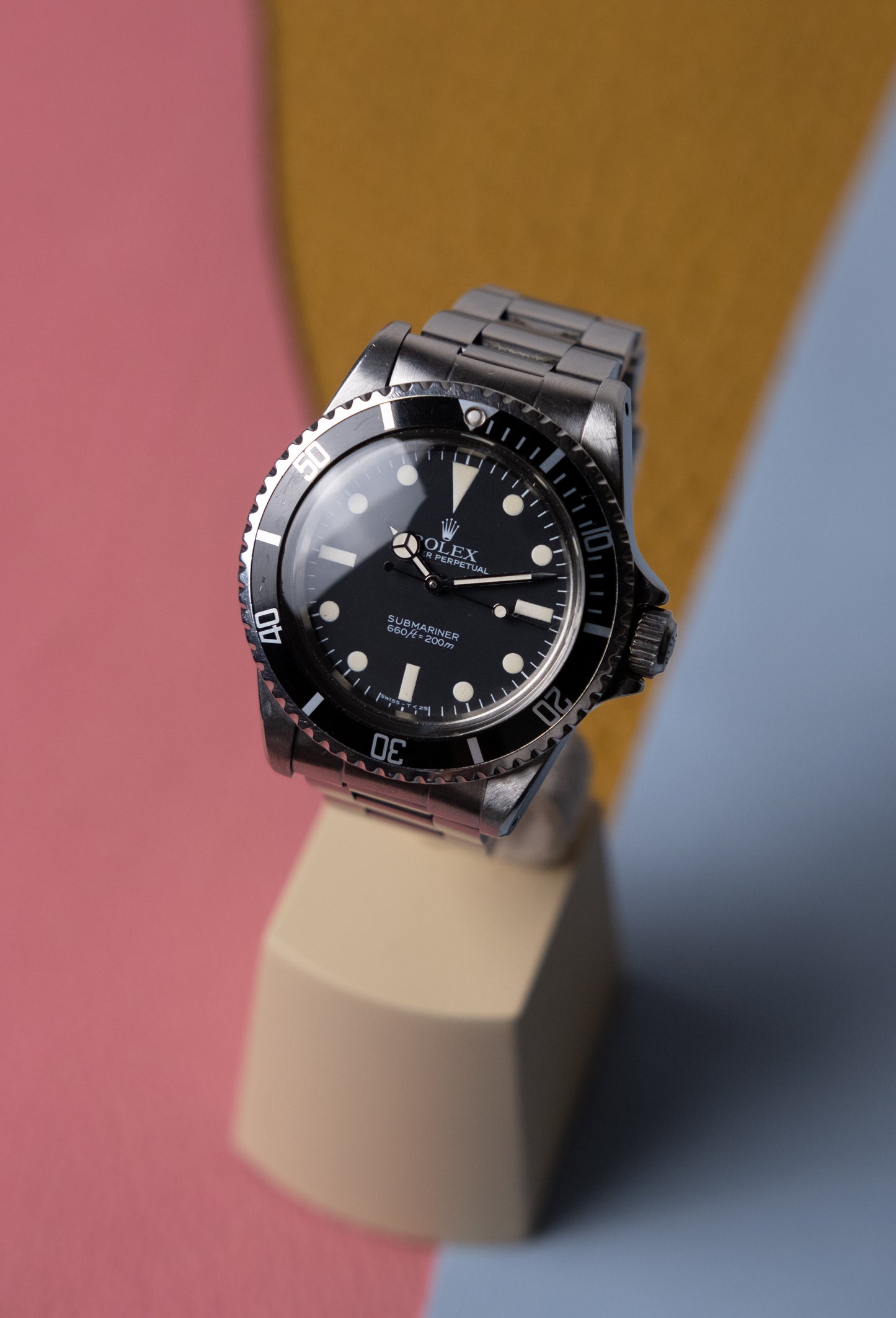 ROLEX Submariner Ref. 5513 Mk5 Maxi Dial (Box, Booklet, Service Papers + Guarantee)  (1984)