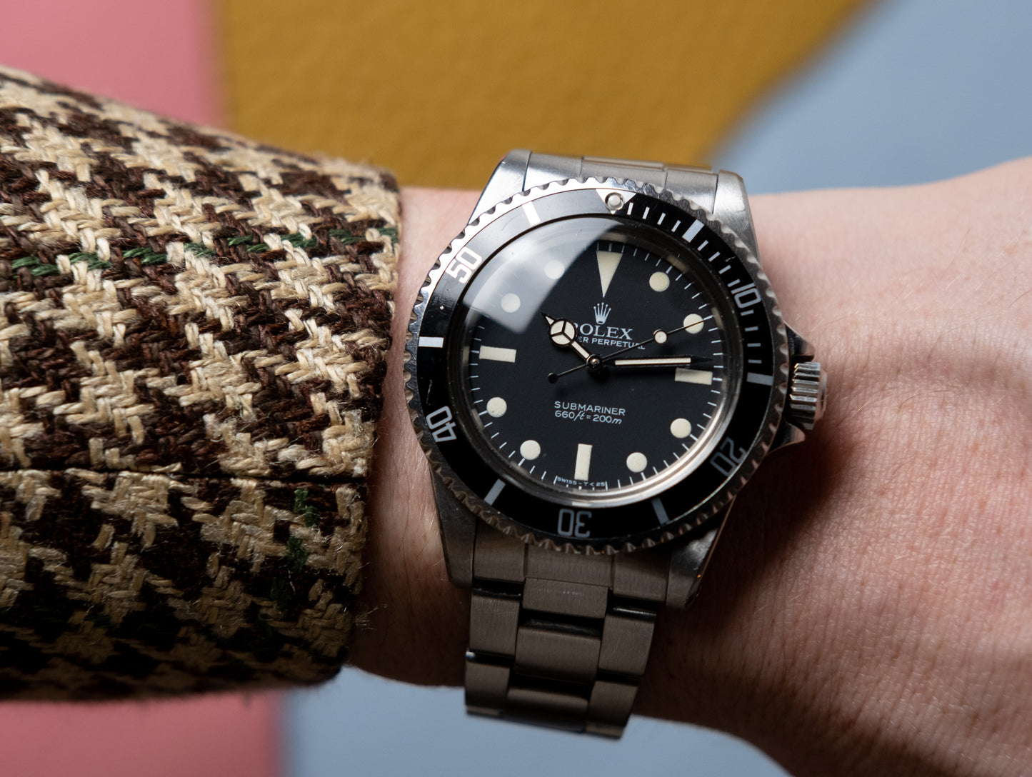 ROLEX Submariner Ref. 5513 Mk5 Maxi Dial (Box, Booklet, Service Papers + Guarantee)  (1984)
