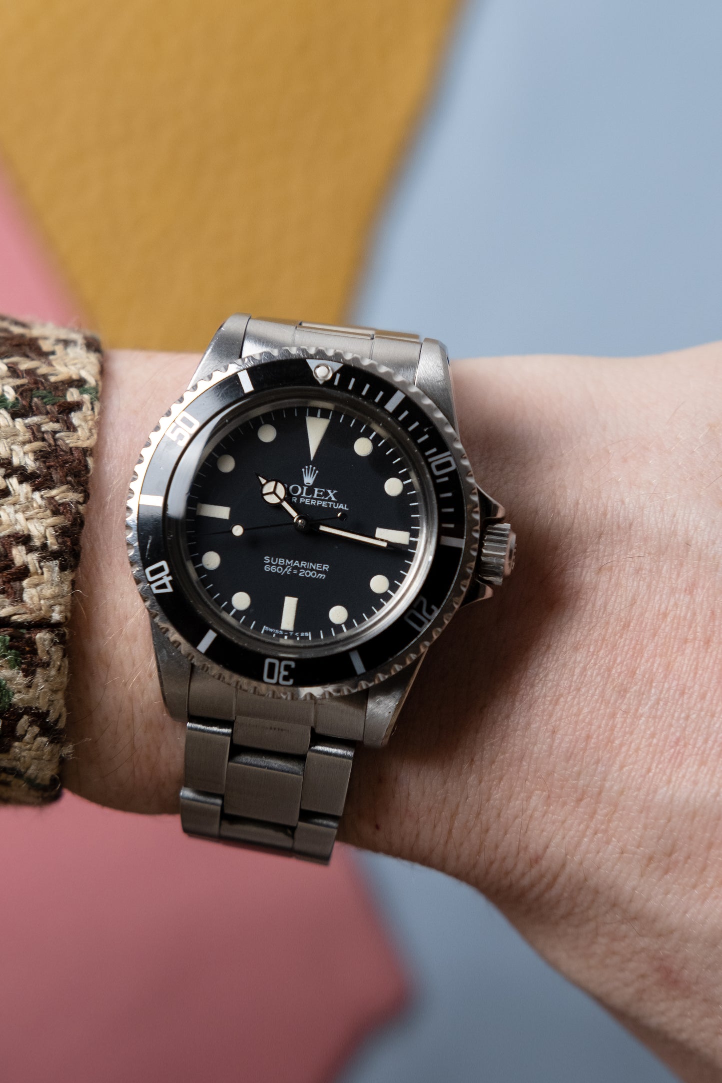 ROLEX Submariner Ref. 5513 Mk5 Maxi Dial (Box, Booklet, Service Papers + Guarantee)  (1984)