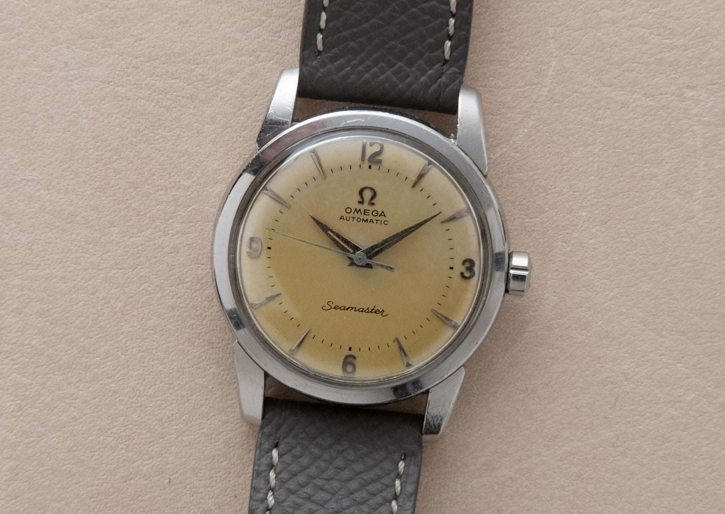OMEGA Seamaster Beefy Lugs Ref. 2846 2 SC Cal 501 Tropical Dial (1957)