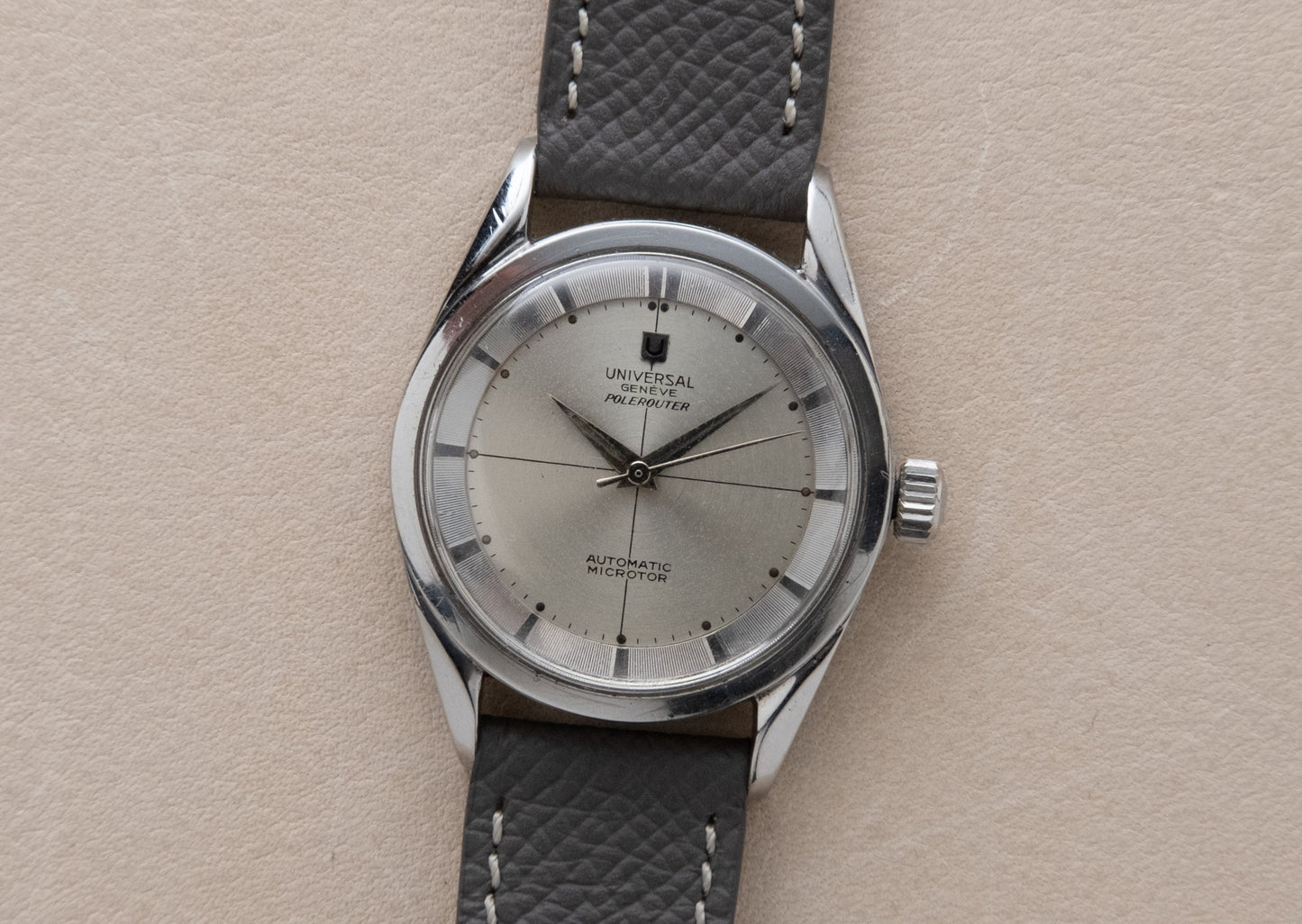 Universal Genève Polerouter Ref. 20357 Automatic Microrotor cal.215 (c. 1950s)