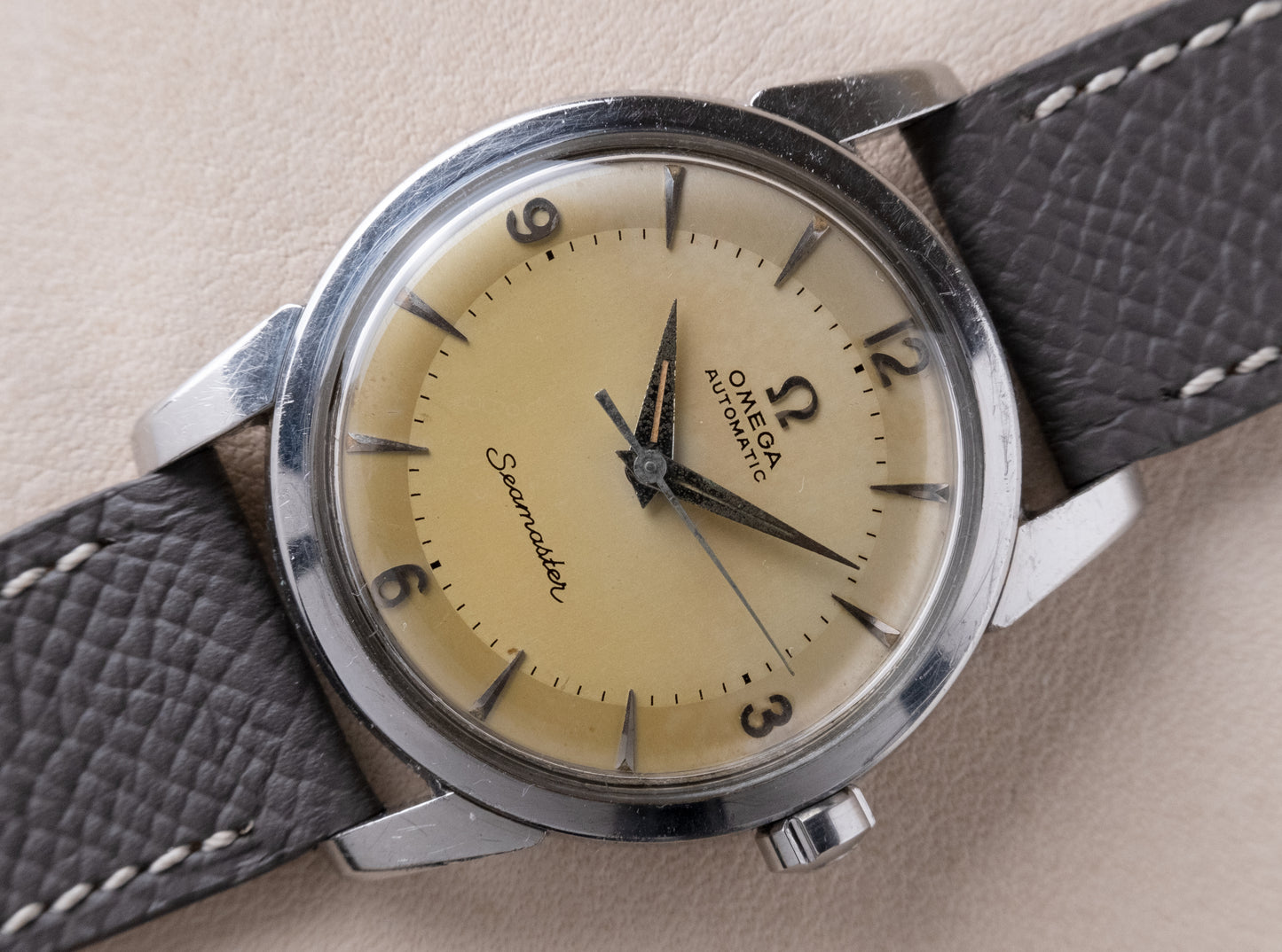 OMEGA Seamaster Beefy Lugs Ref. 2846 2 SC Cal 501 Tropical Dial (1957)