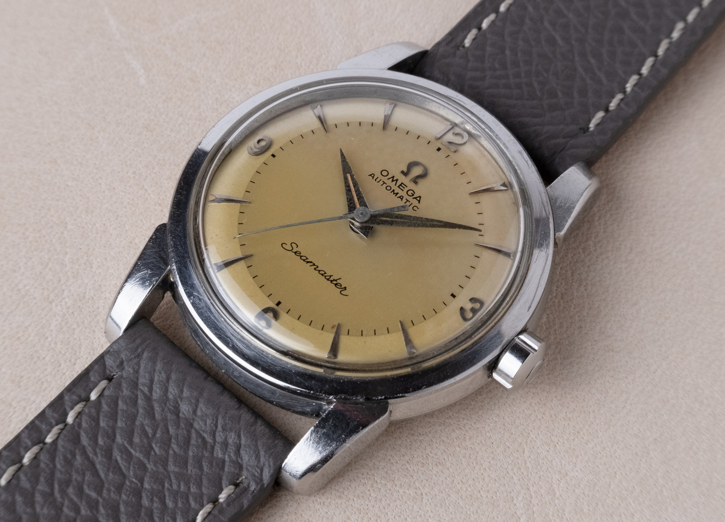 OMEGA Seamaster Beefy Lugs Ref. 2846 2 SC Cal 501 Tropical Dial (1957)
