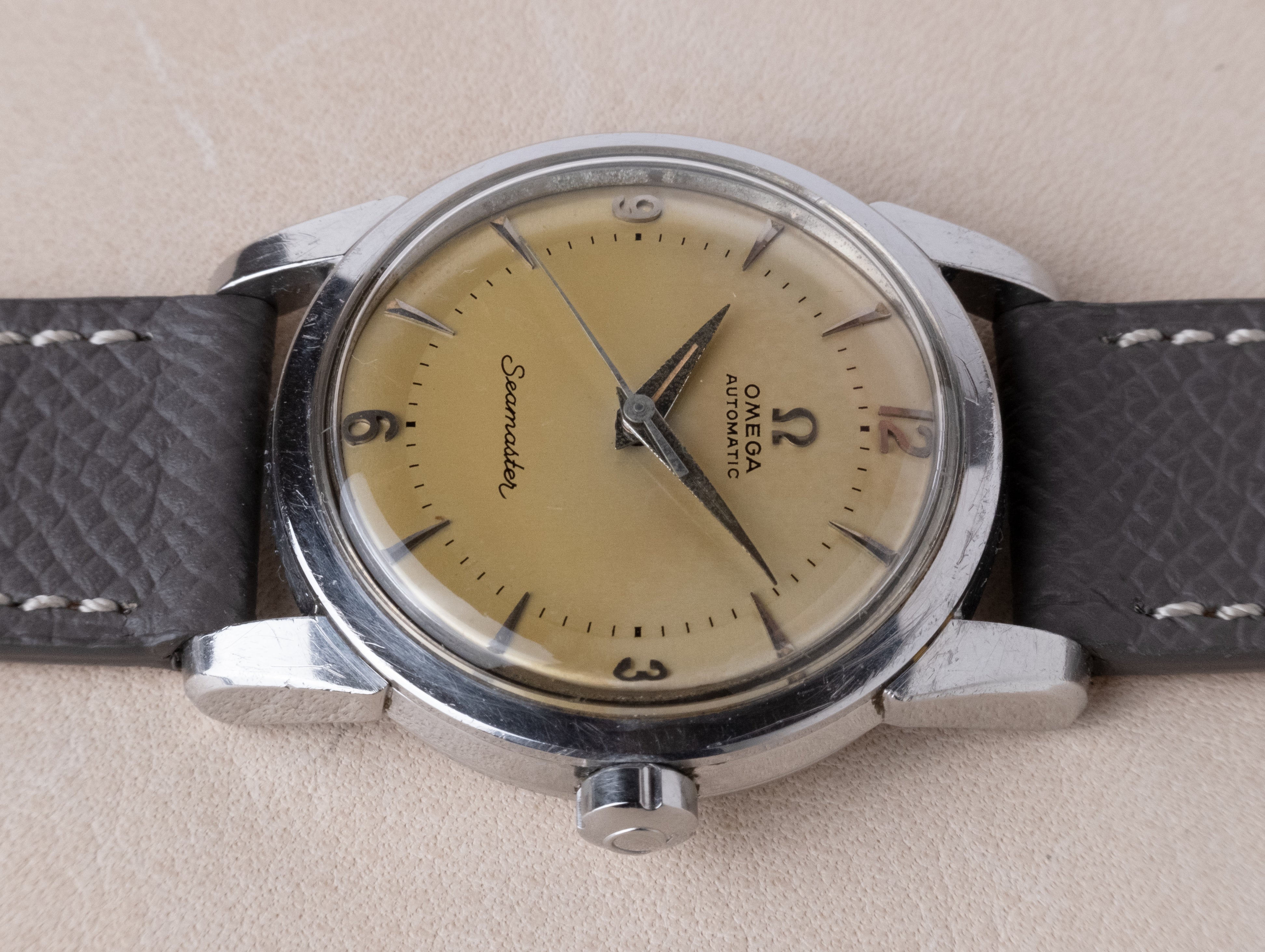 OMEGA Seamaster Beefy Lugs Ref. 2846 2 SC Cal 501 Tropical Dial (1957)