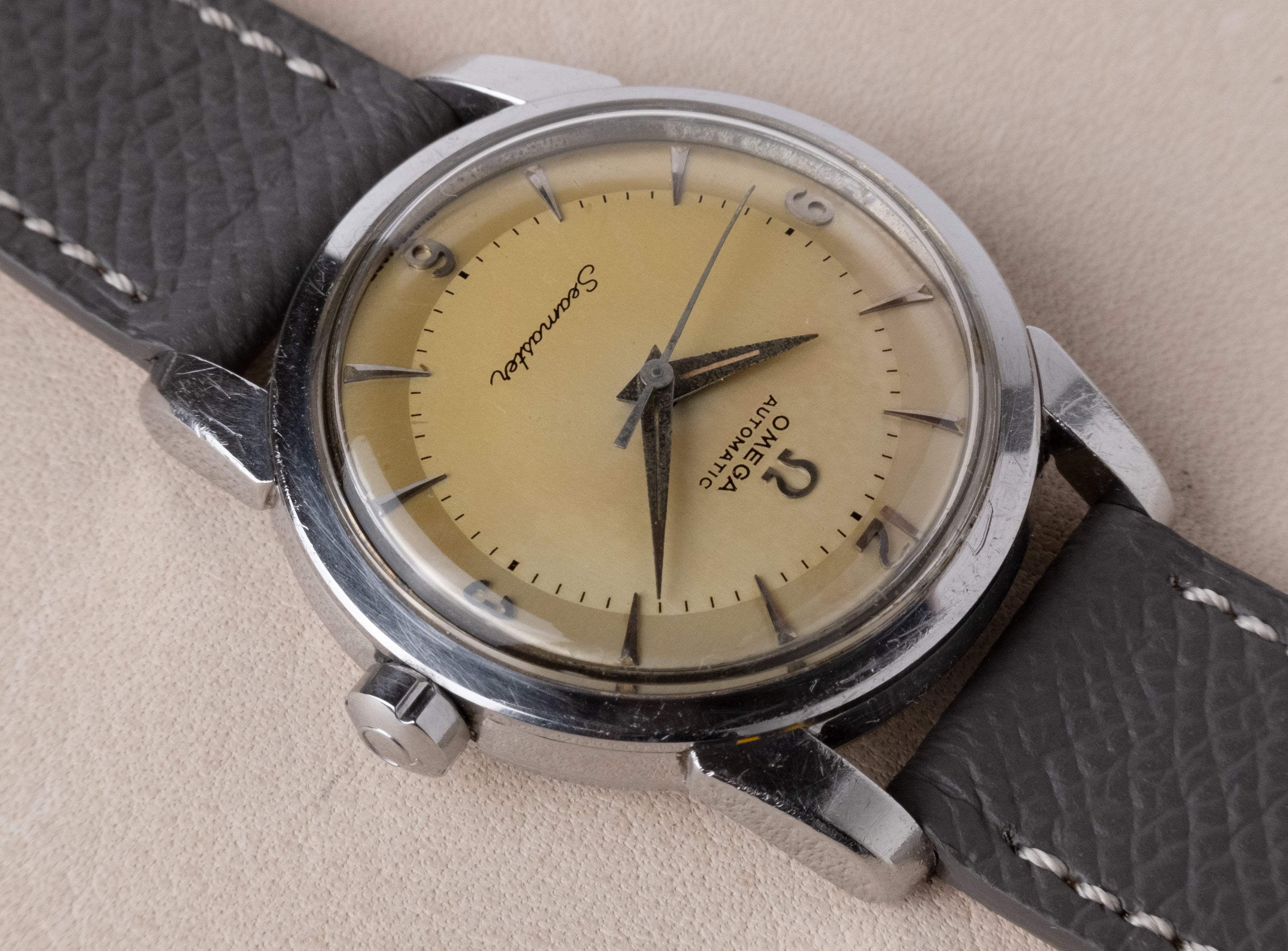 OMEGA Seamaster Beefy Lugs Ref. 2846 2 SC Cal 501 Tropical Dial (1957)