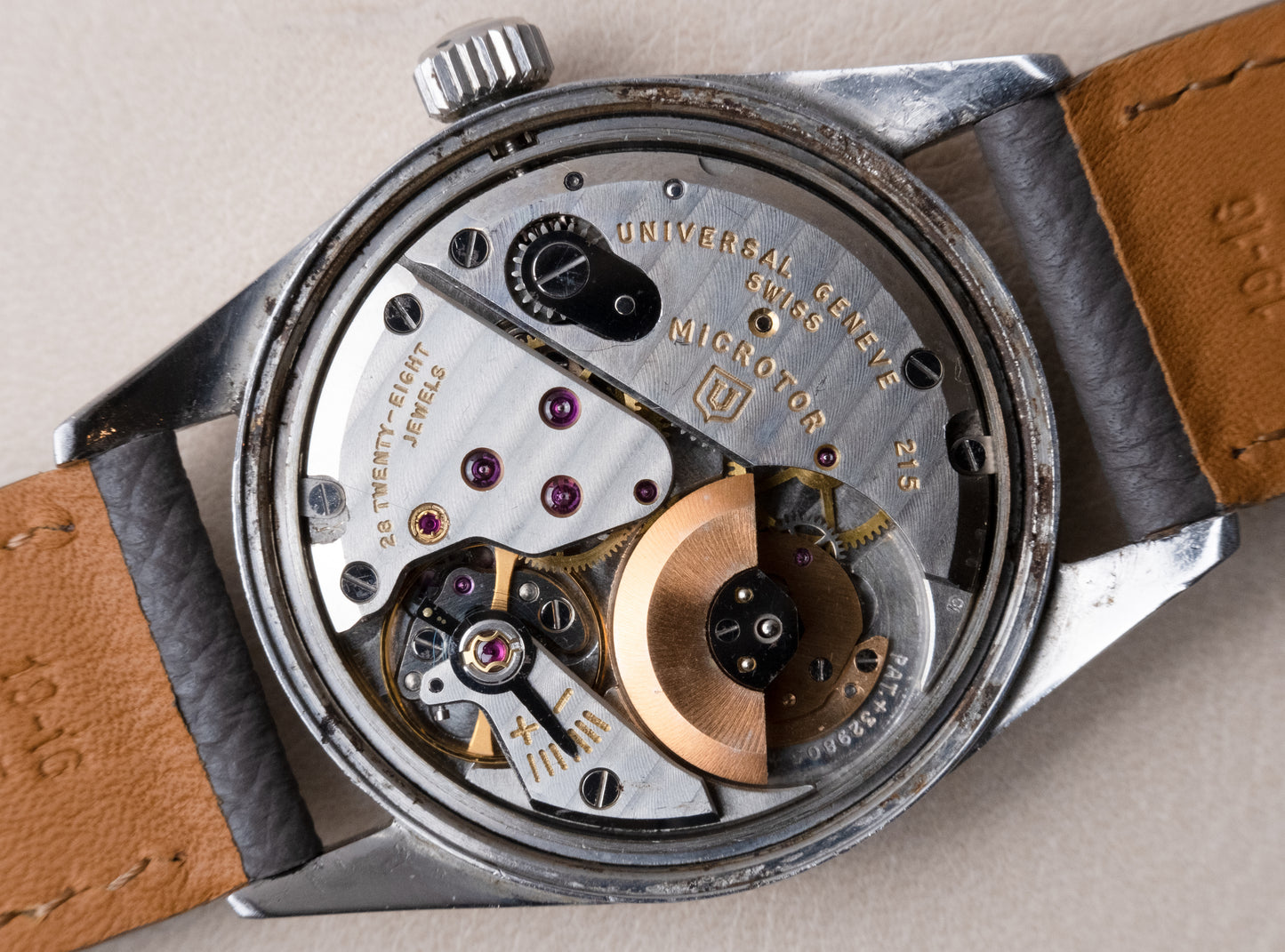 Universal Genève Polerouter Ref. 20357 Automatic Microrotor cal.215 (c. 1950s)